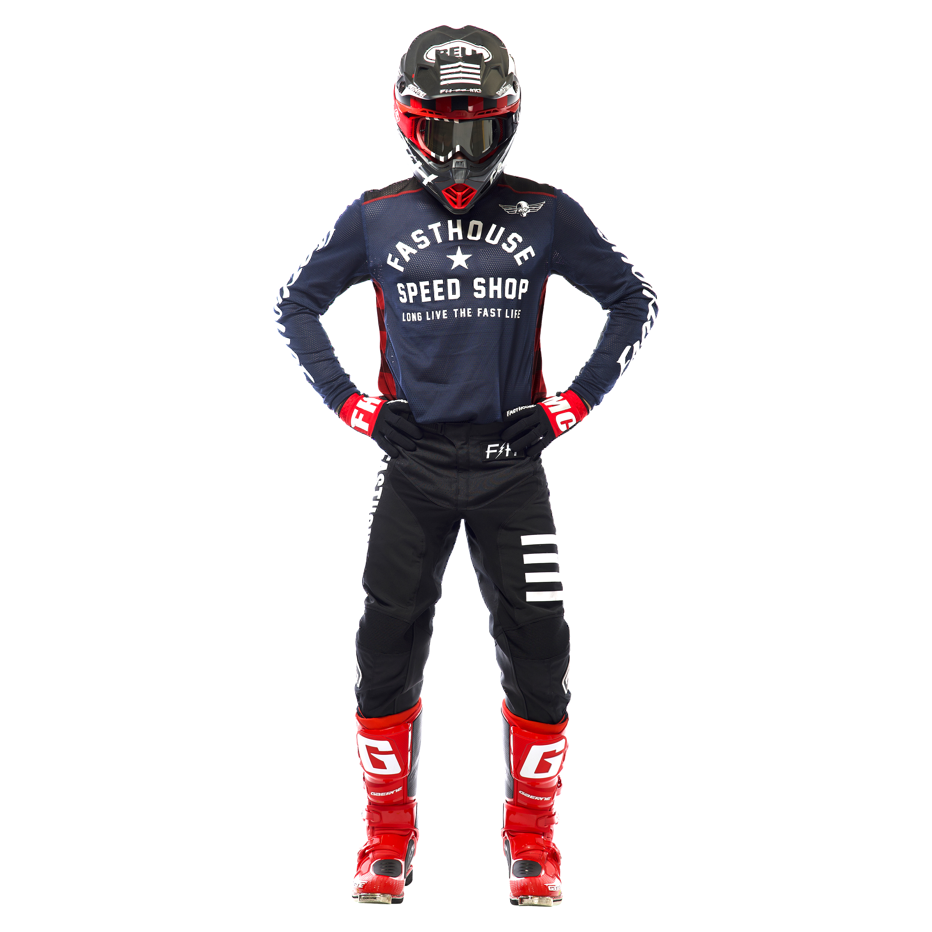 Originals Air Cooled Jersey Navy_Black & Speed Style Pant Black Kit